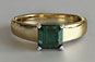 Emerald Cut, Emerald, Emerald Engagement Ring, Solitaire Emerald