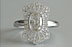 Cushion Cut Diamond Art Deco Vintage Ring