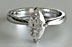 Marquise Solitaire Diamond Engagement Ring